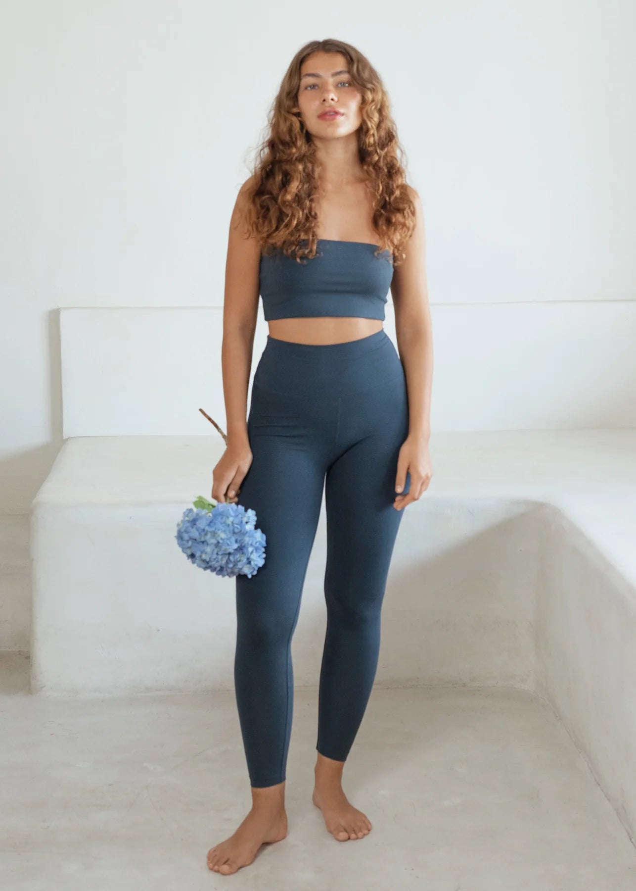 Eira bambus leggings - sæbláar