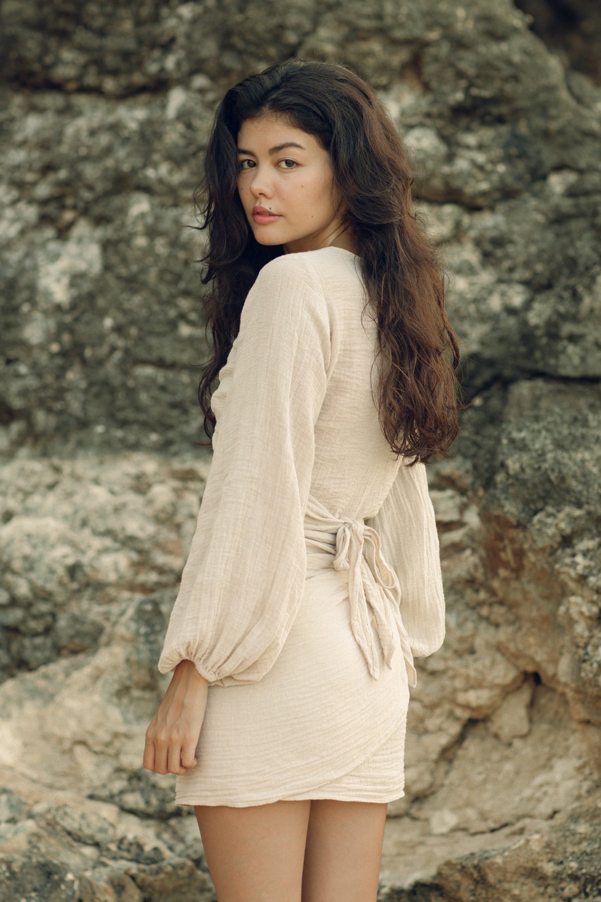 Ramie blússa - Ivory