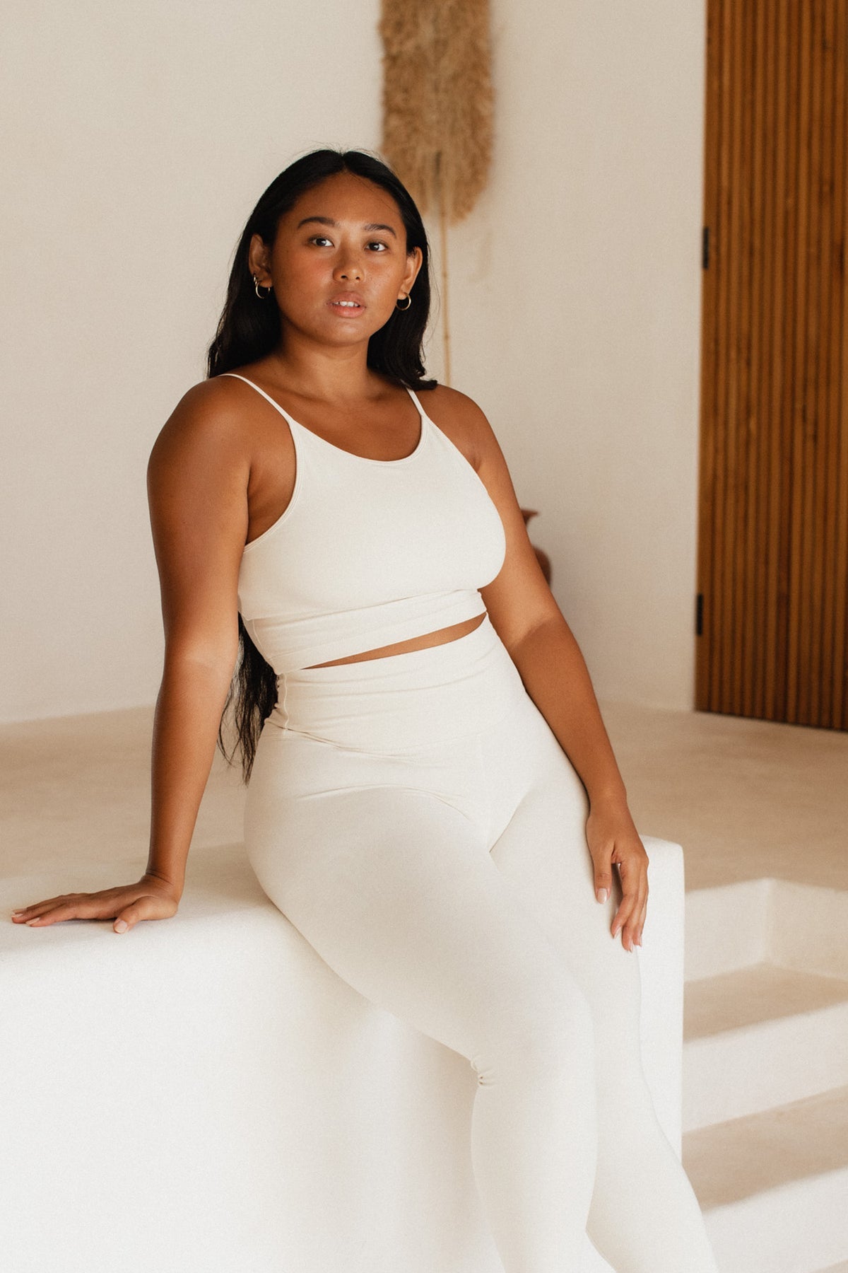Ester crop top - Oatmeal